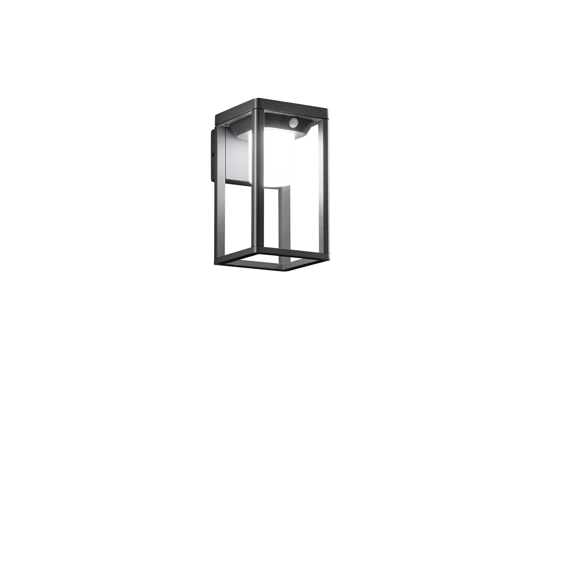 Intec Zidna solarna LED lampa KYOTO 2,5W 4000K Aluminij Antracit