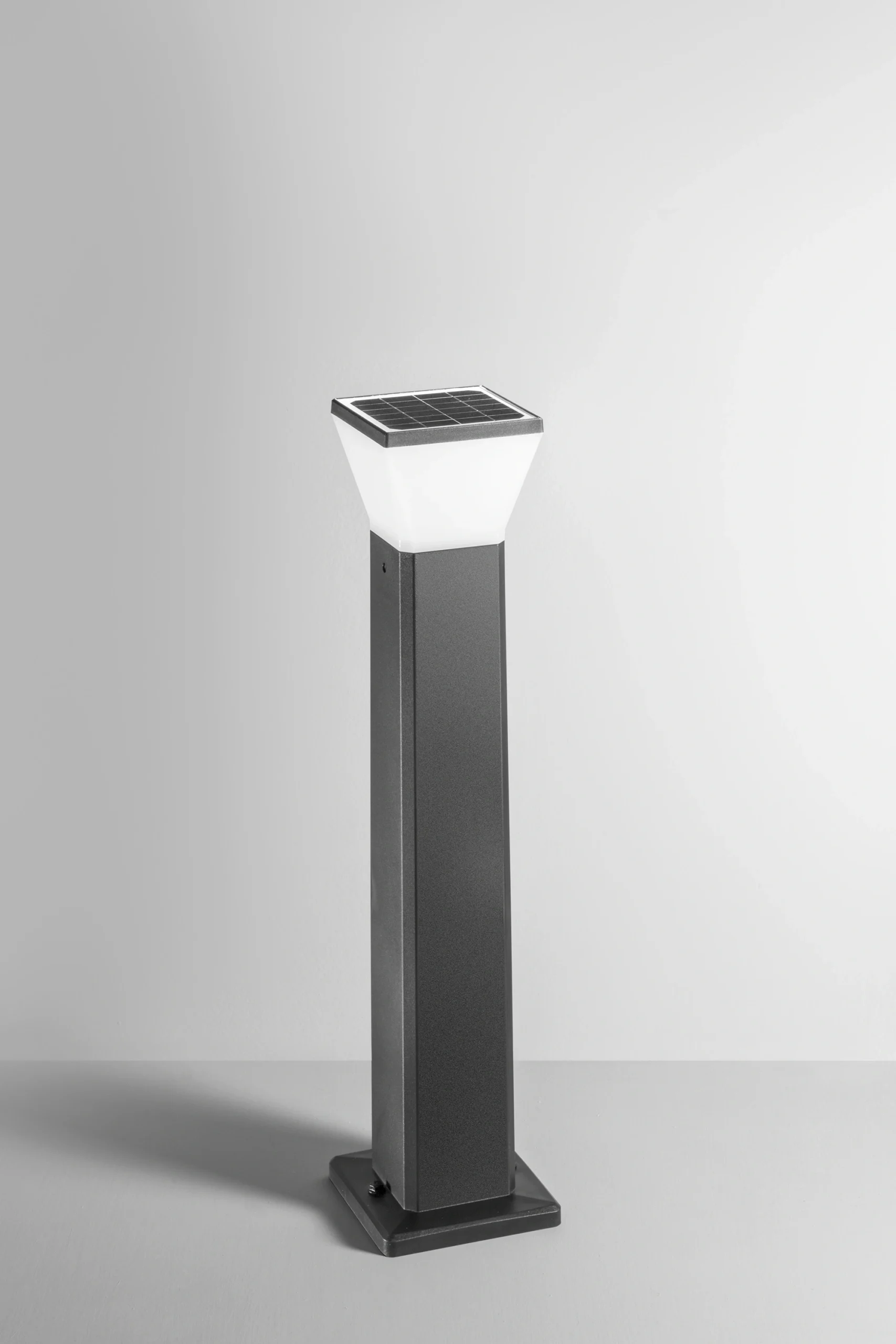 Intec Podna solarna LED svjetiljka MAEVE 2,8W 2700K/6500K Aluminij Antracit