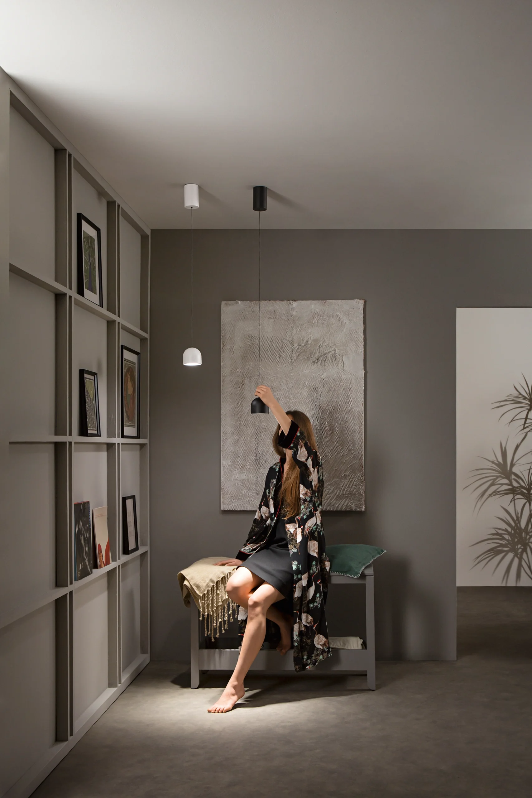 Luce Design LED viseća lampa YOYO 6W 3000K Metal Crna