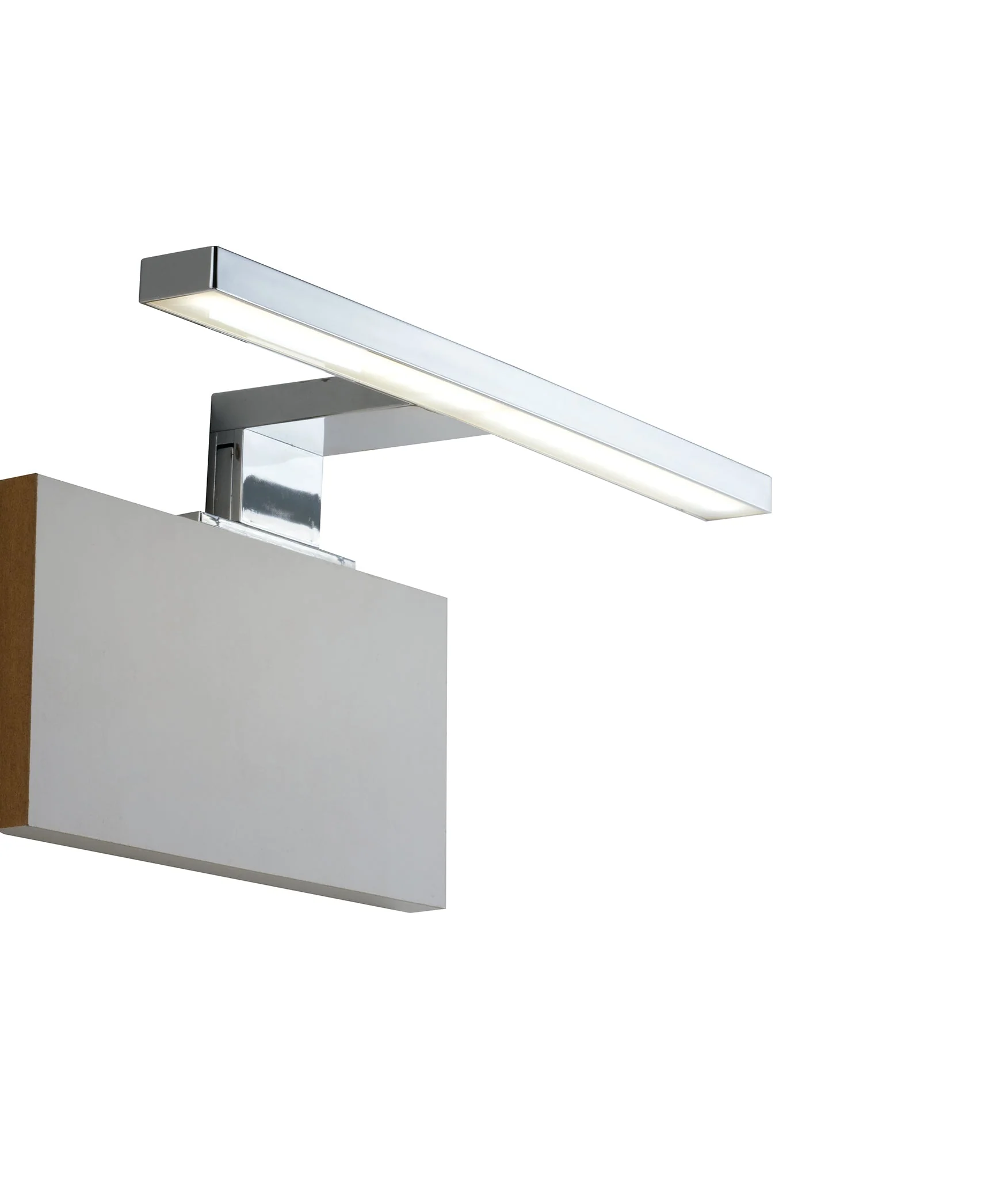 Intec Zidna LED Svjetiljka SACS 4W 4000K Termoplastika Krom